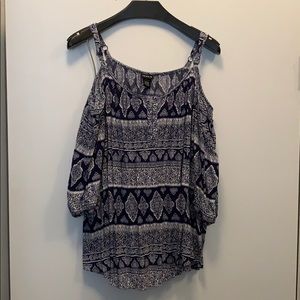 Torrid Cold Shoulder Blouse